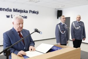 Wprowadzenie nadkom. Sławomira Włady Komendantem Miejskim Policji w Lublinie